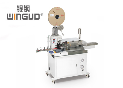 WG-02A全自动单头打端沾锡机